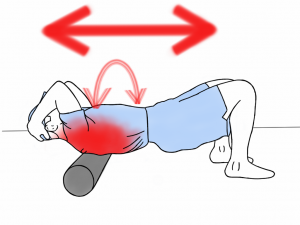 Foam Rolling the Thoracic Spine during PreHab