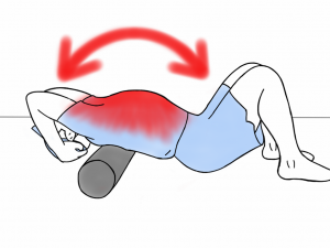 Using the Foam Roller to Mobilize the Thoracic Spine during PreHab
