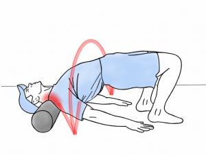 Soft Tissue Therapy - Foam Rolling the Trapezius and Neck Muscles