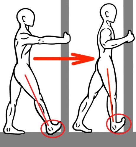 PreHab Exercises - PNF Calf Stretch against Wall - Prehab Exercises