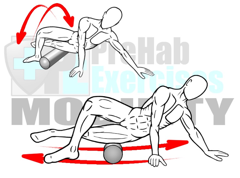 prehab-exercises-foam-rolling-the-vastus-lateralis-biceps-femoris-and-it-band-for-hip-and-knee-alignment-mobility-and-stability